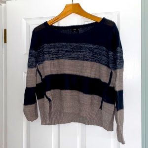 FATE colorblock pullover sweater
